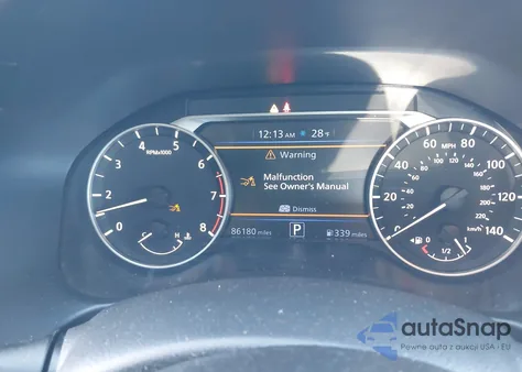 2021 Nissan Altima Sv Fwd из США, поврежденный, VIN 1N4BL4DVXMN352272